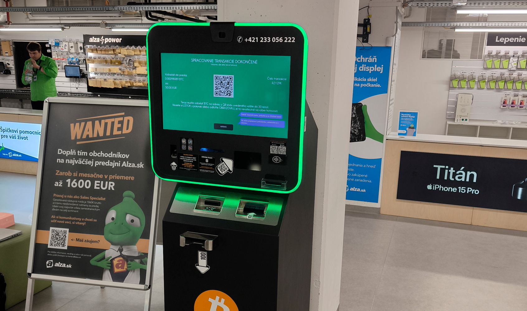 Bitcoinmat ALZA Bratislava Nivy | Buying and selling cryptocurrencies